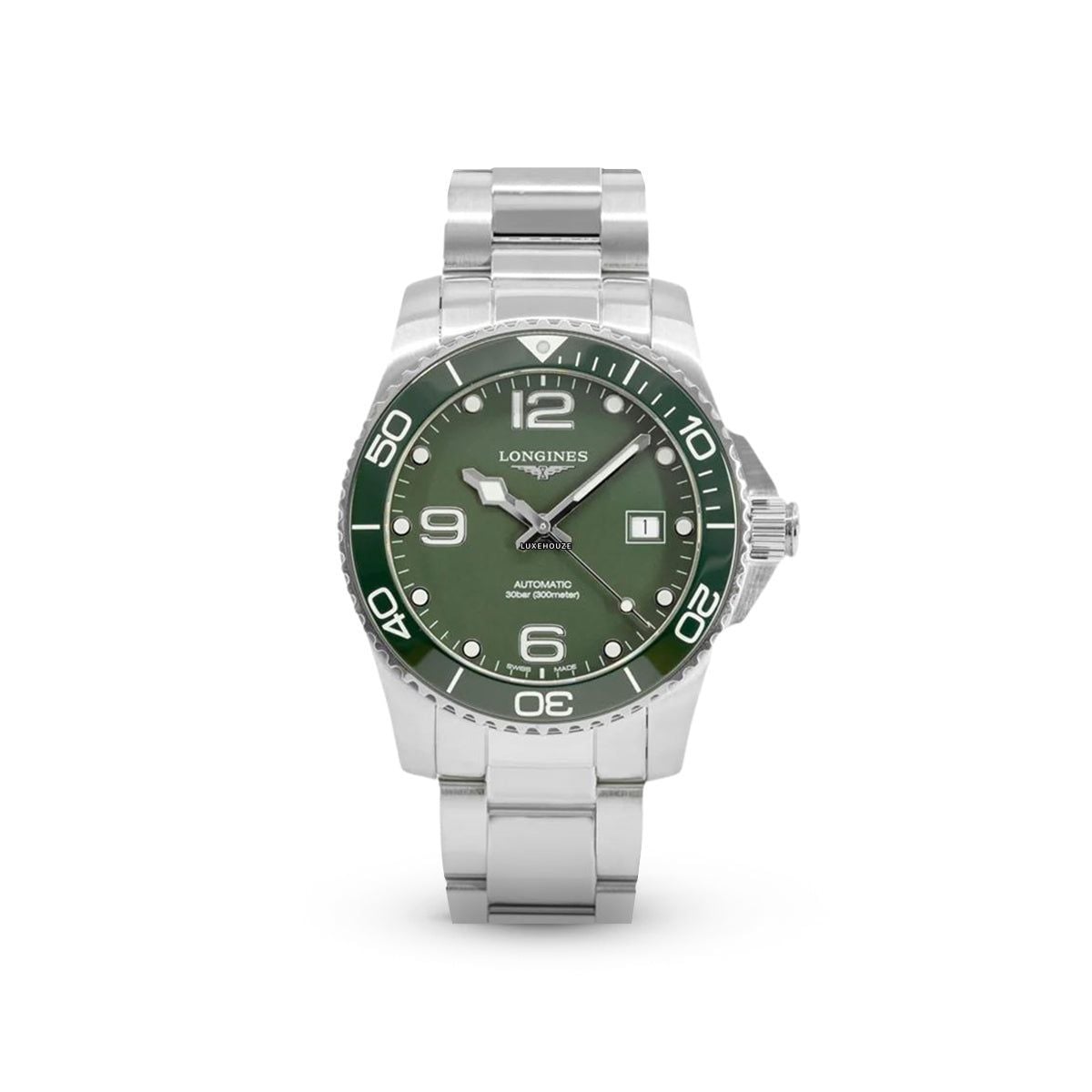 HydroConquest 41 L37814066 Green-Longines