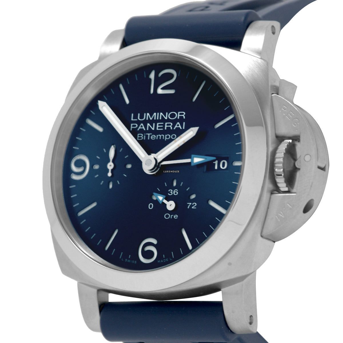 Luminor BiTempo 44 PAM01361 Blue