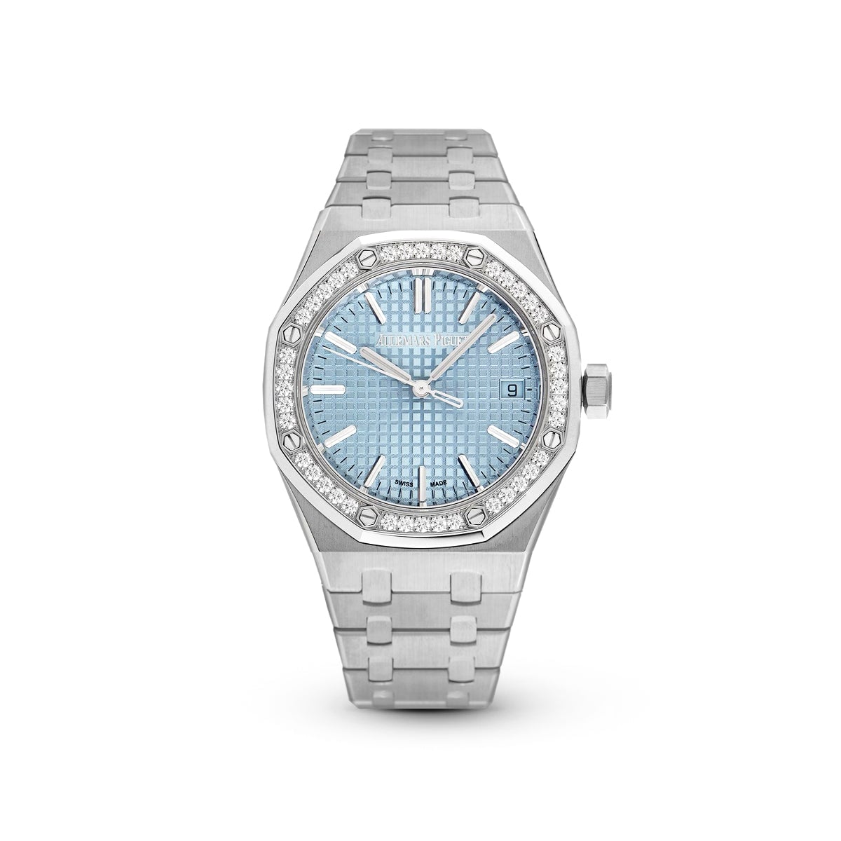 Royal Oak 15551ST.ZZ.1356ST.04 Light Blue-Audemars Piguet