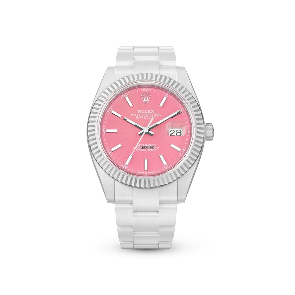 Urban Collection Ceramic Datejust - Kyoto Pink-AET Remould