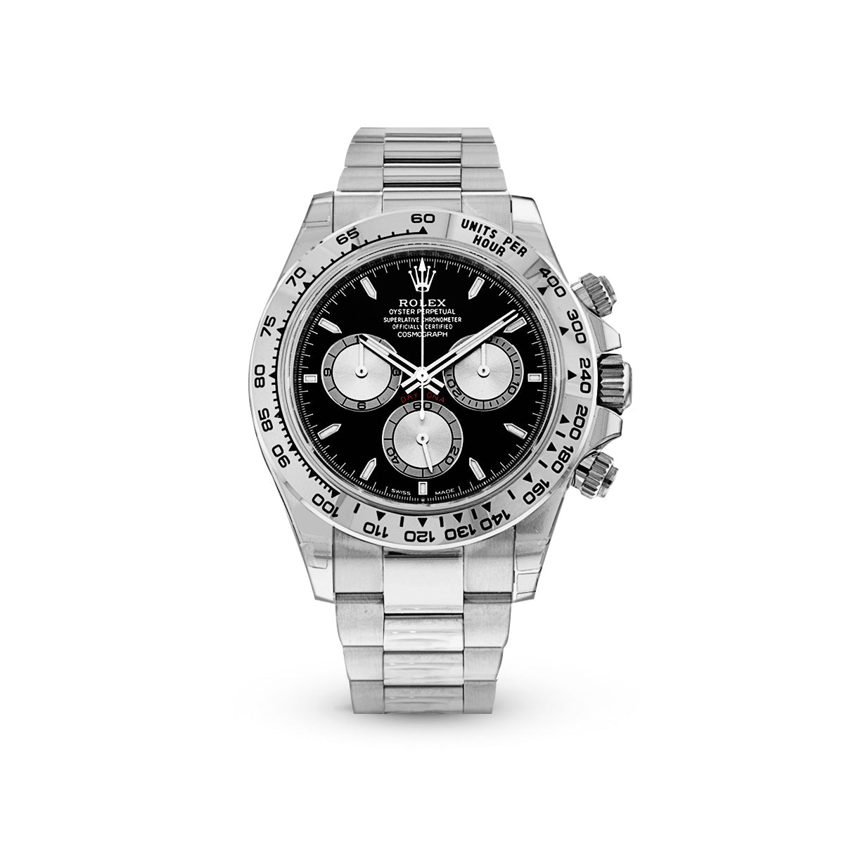 Daytona 126509 Black Index Oyster-Rolex