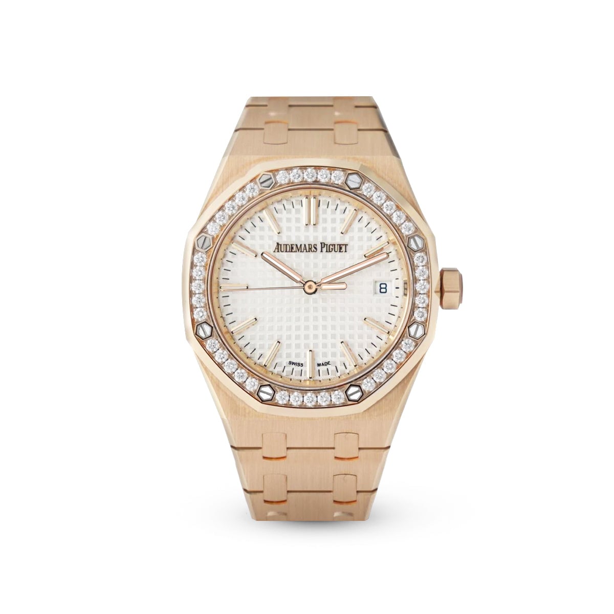 Royal Oak 15551OR.ZZ.1356OR.04 Silver-Audemars Piguet