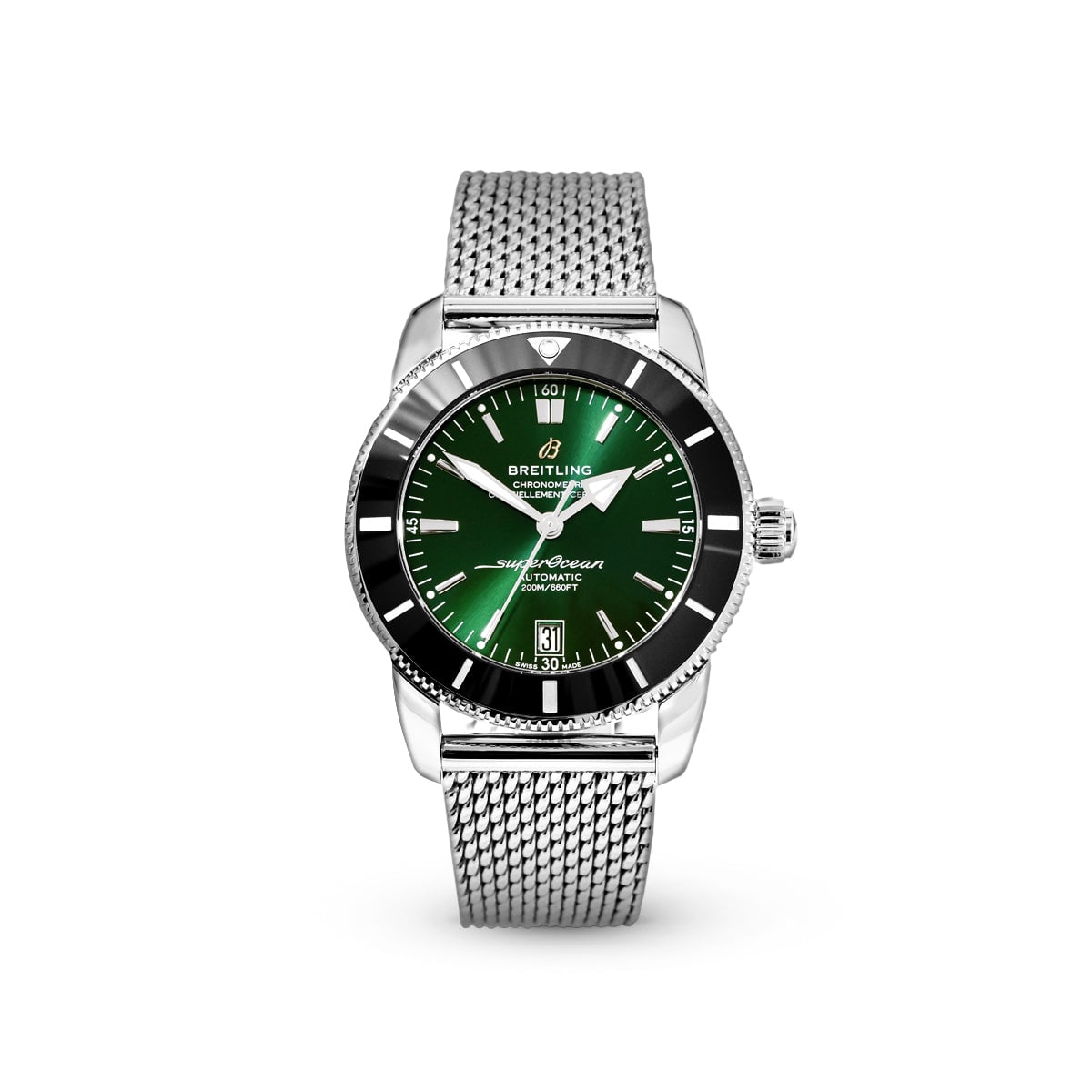 Superocean Heritage B20 42 AB2010121L1A1 Green-Breitling