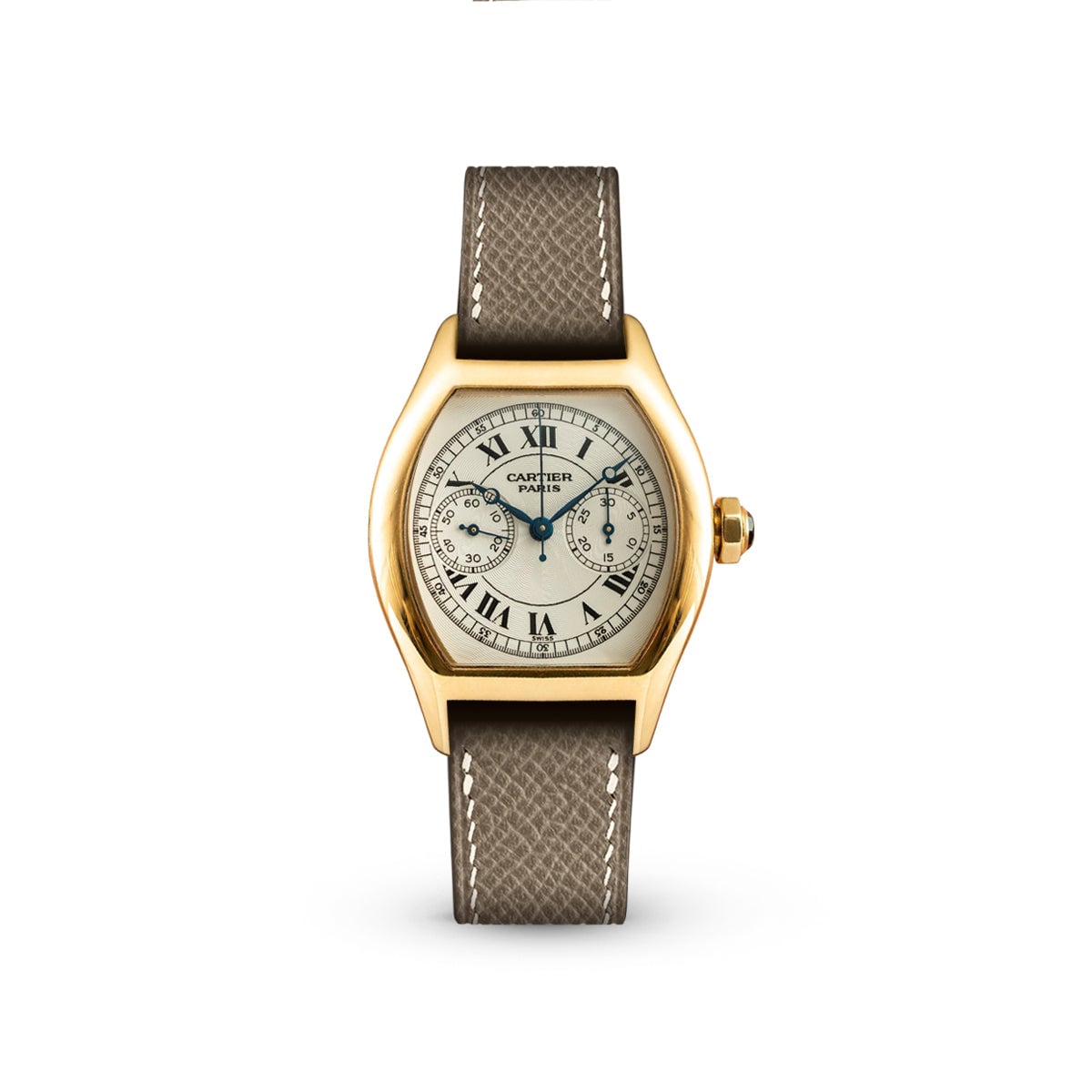 Taupe Epsom Slim Strap