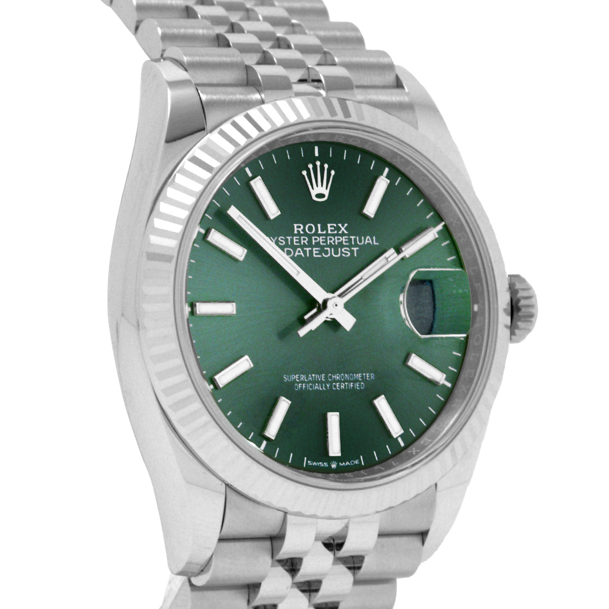 Datejust 36 126234 Mint Green Jubilee