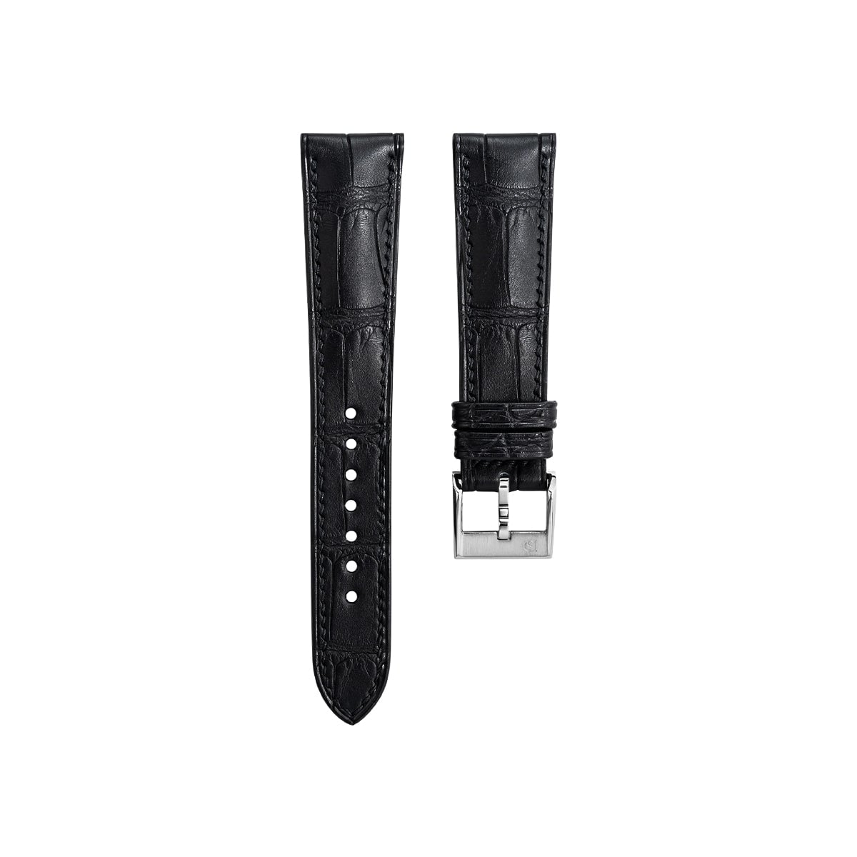 Matte Black Alligator Signature Strap-Delugs