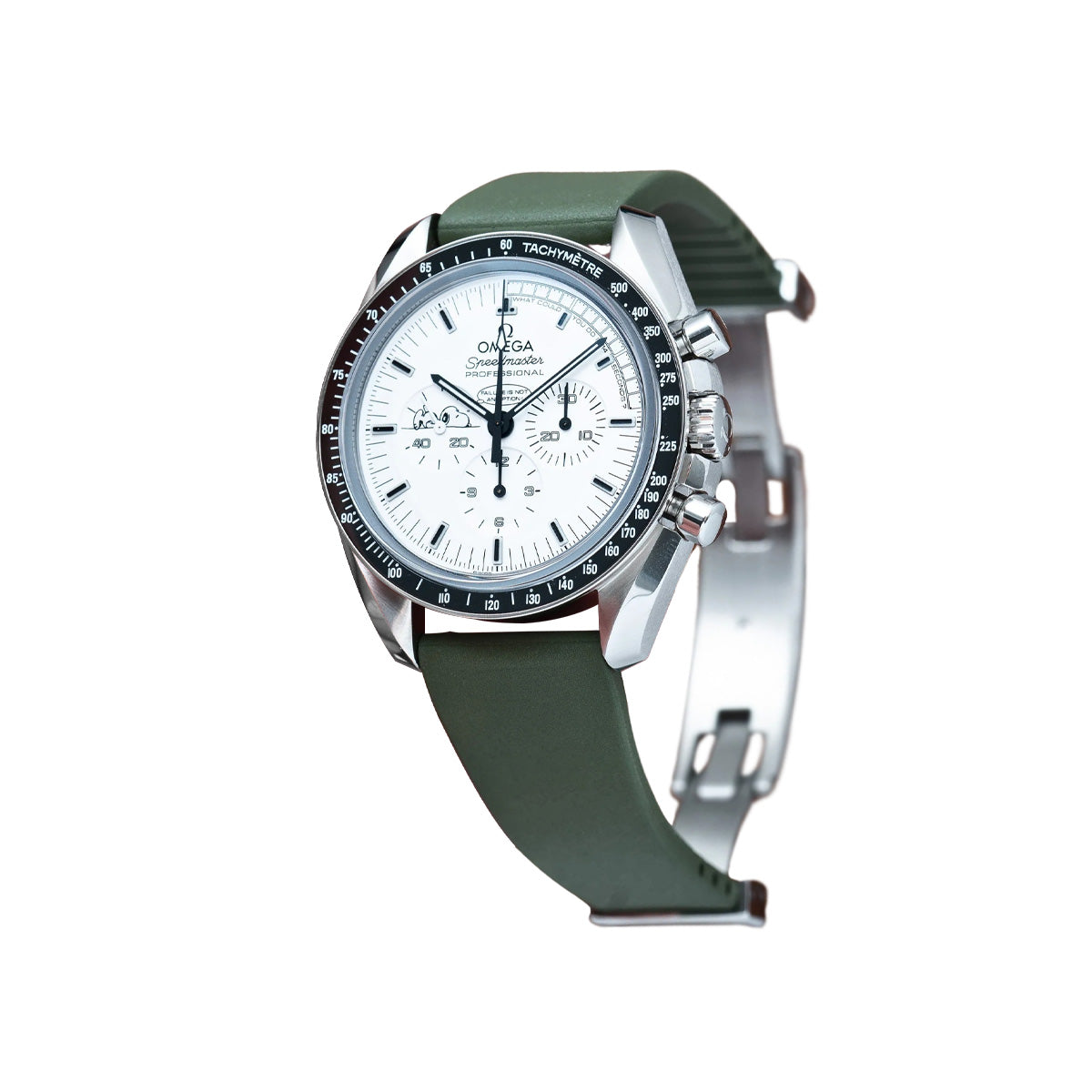 Olive Green Rubber CTS Strap