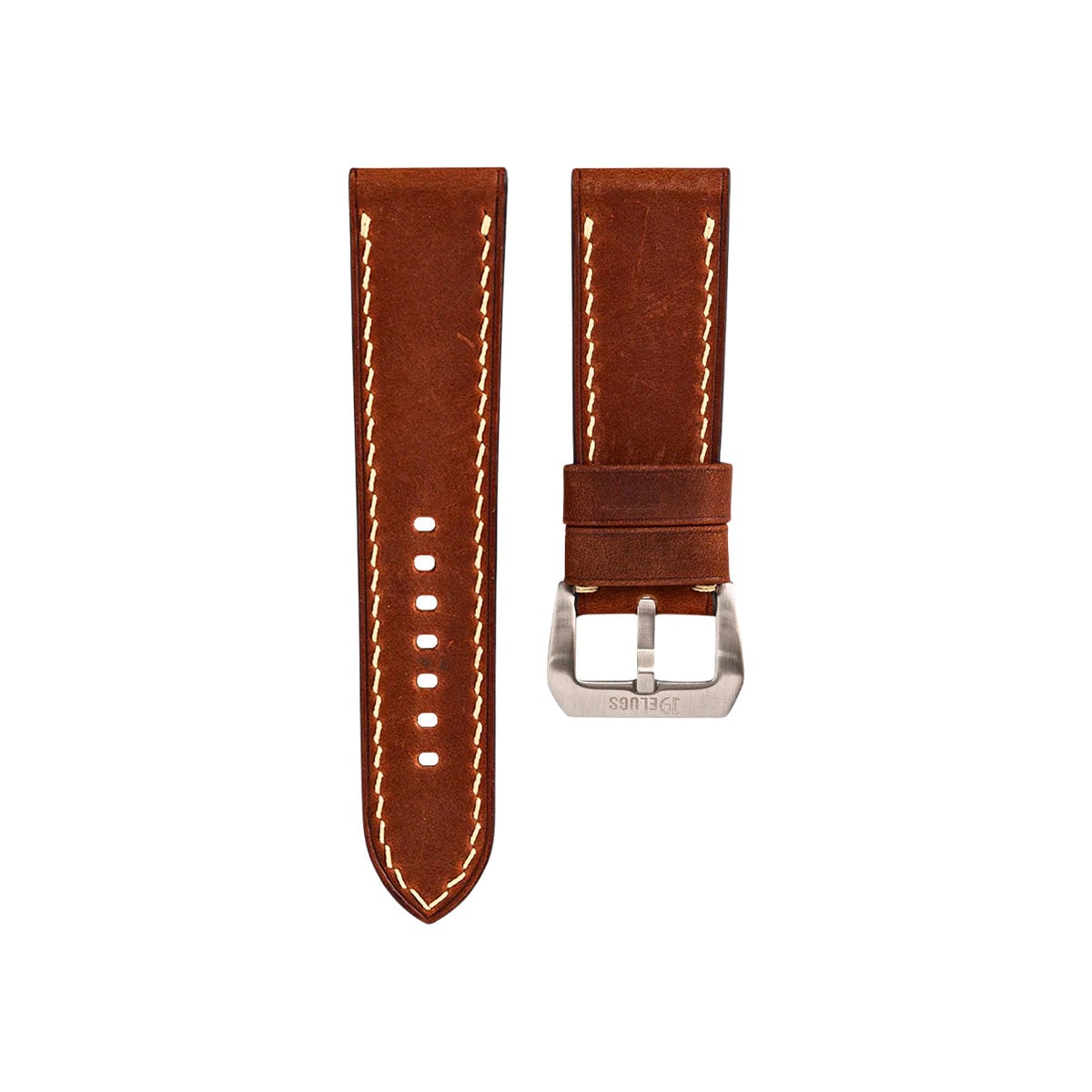 Rust Crazy Horse Chunky Strap-Delugs