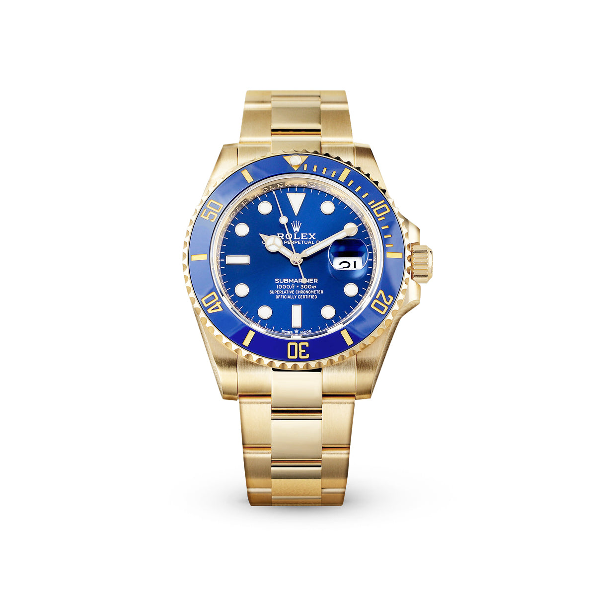 Submariner Date 126618LB Blue