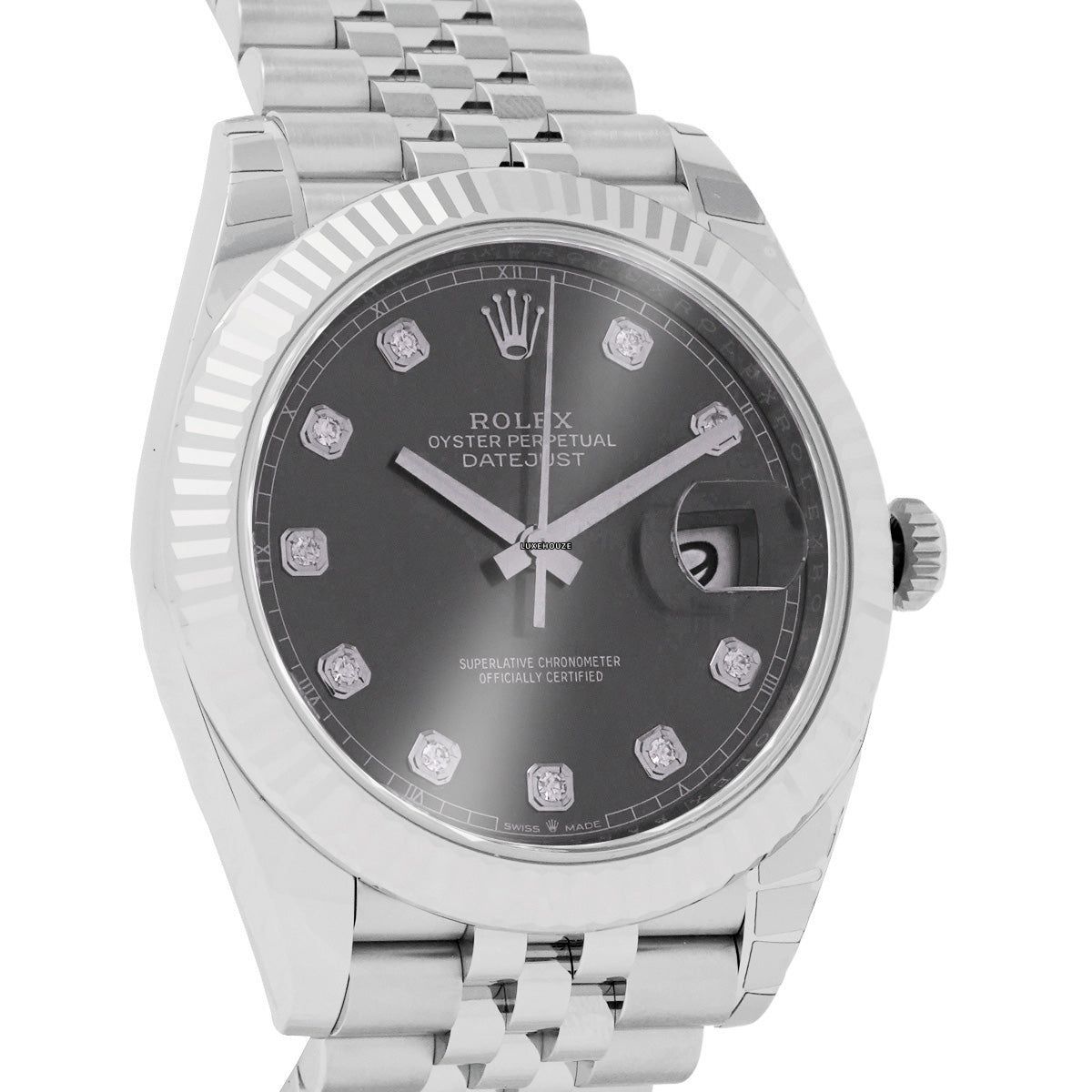 Datejust 41 126334G Grey Jubilee