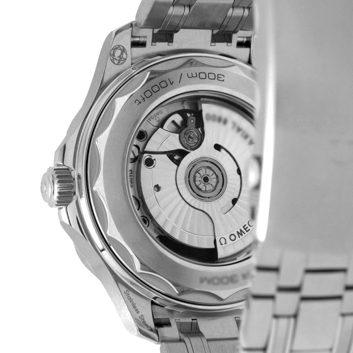 Seamaster Diver 300M 21030422004001 White Dial, Bracelet