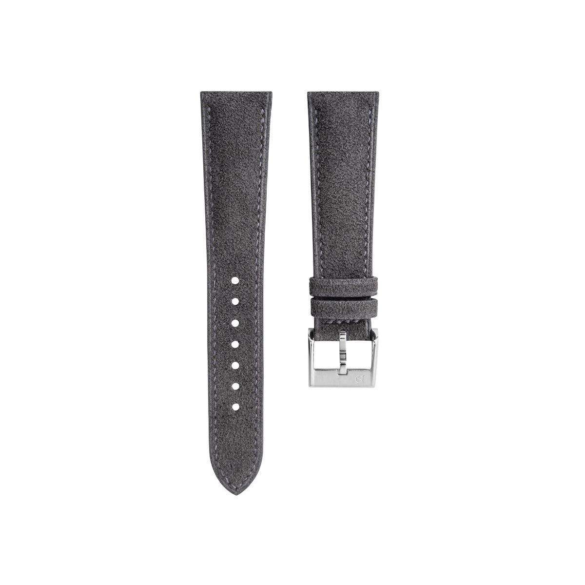 Delugs Dark Grey Alcantara Signature Strap