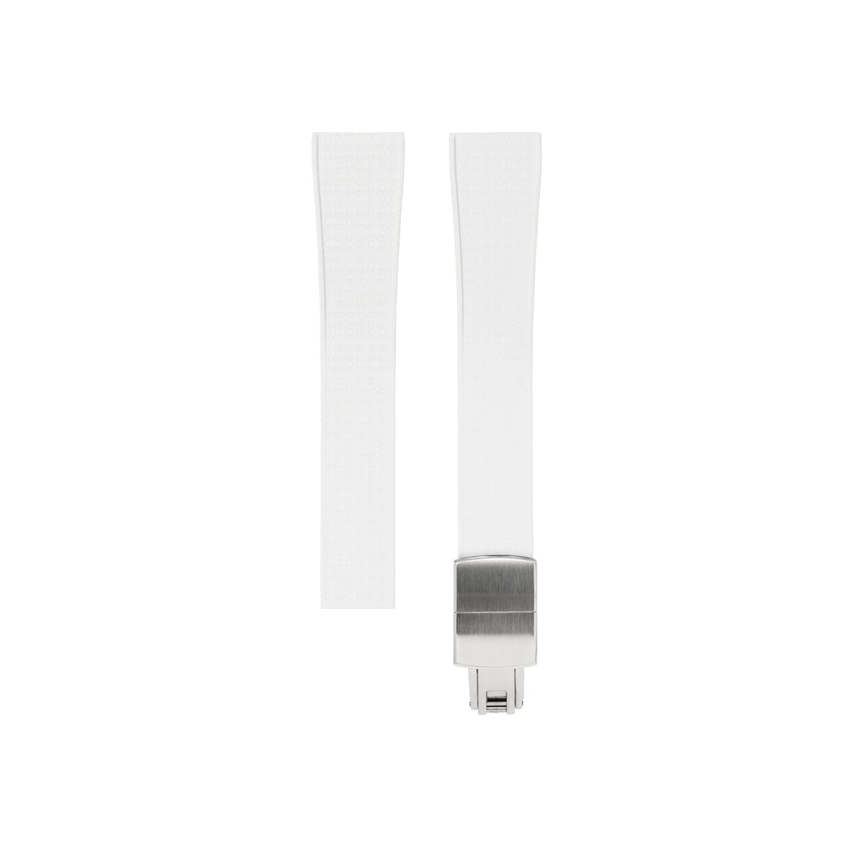 White Mosaic Rubber CTS Strap-Delugs