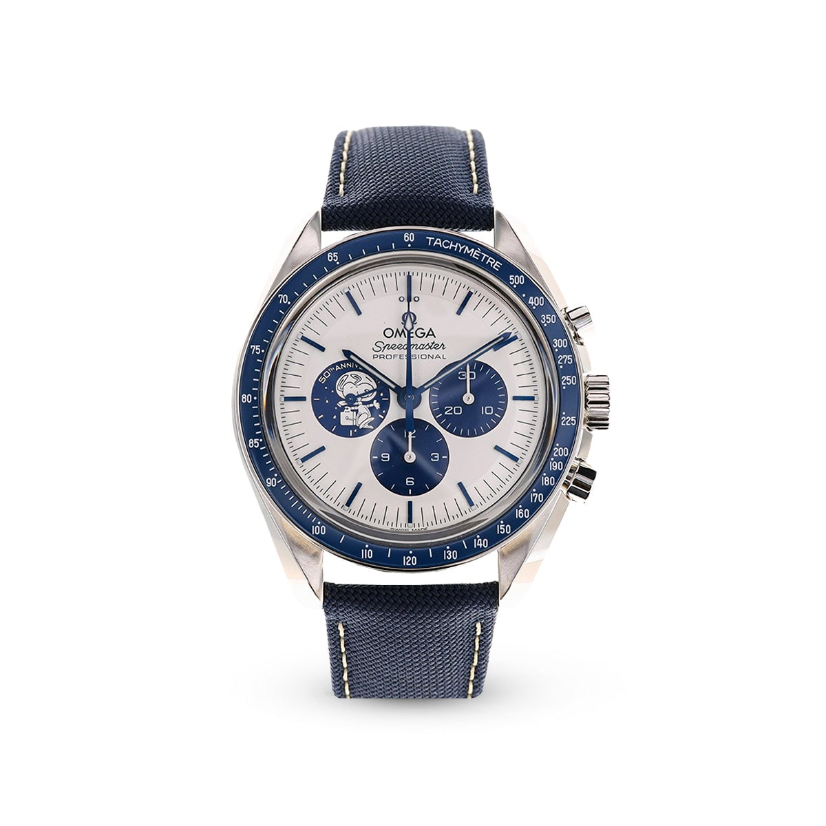Speedmaster Anniversary 31032425002001 Snoopy Silver-Omega