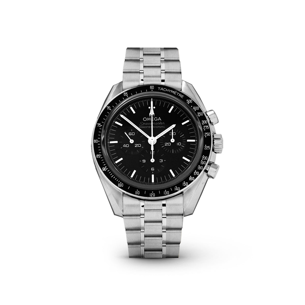 Speedmaster Moonwatch 31030425001002 Black Dial, Bracelet