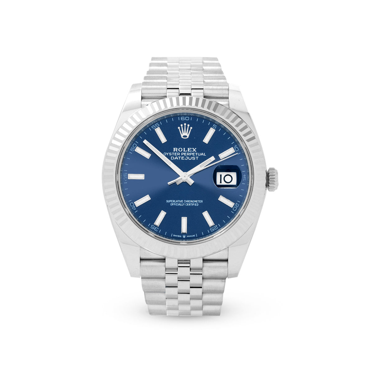 Datejust 41 126334 Blue Index Jubilee-Rolex