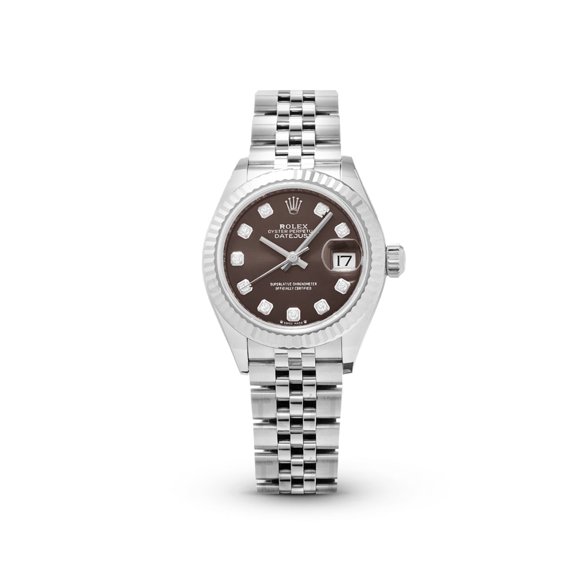 Lady Datejust 28 279174G Grey Jubilee-Rolex