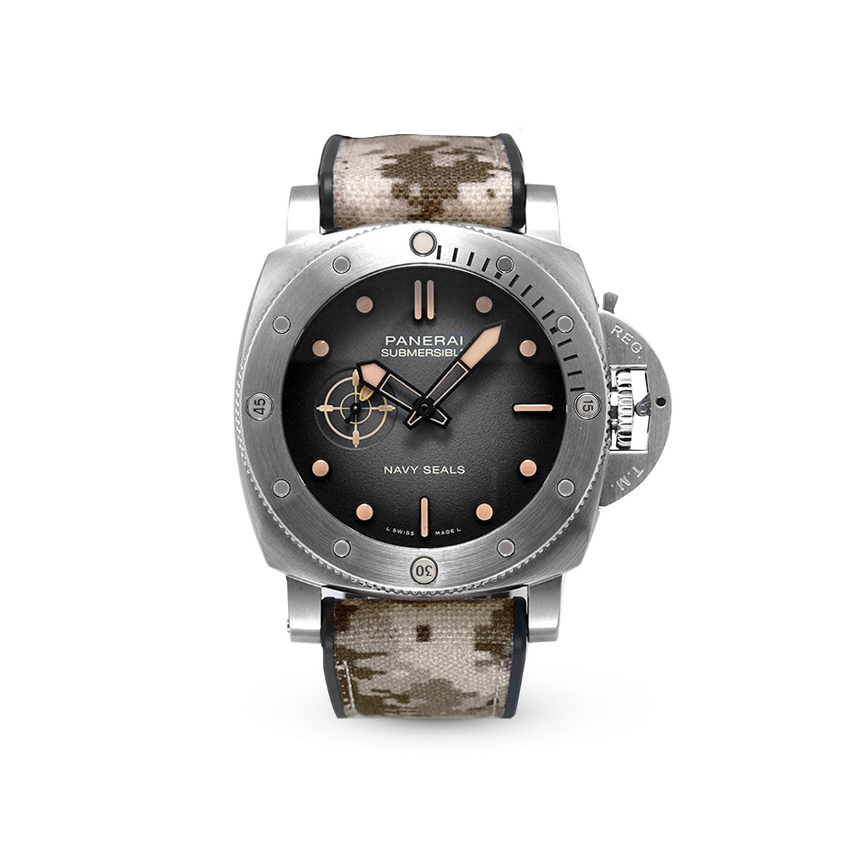 Submersible QuarantaQuattro 44 PAM01518 Black