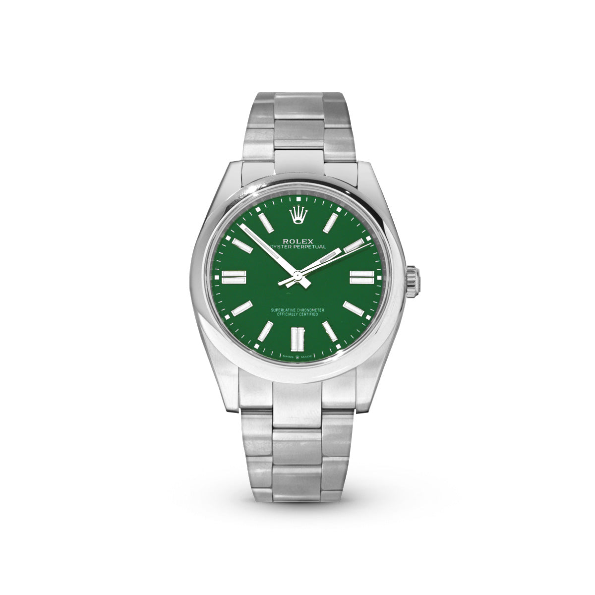 Oyster Perpetual 41 124300 Green-Rolex