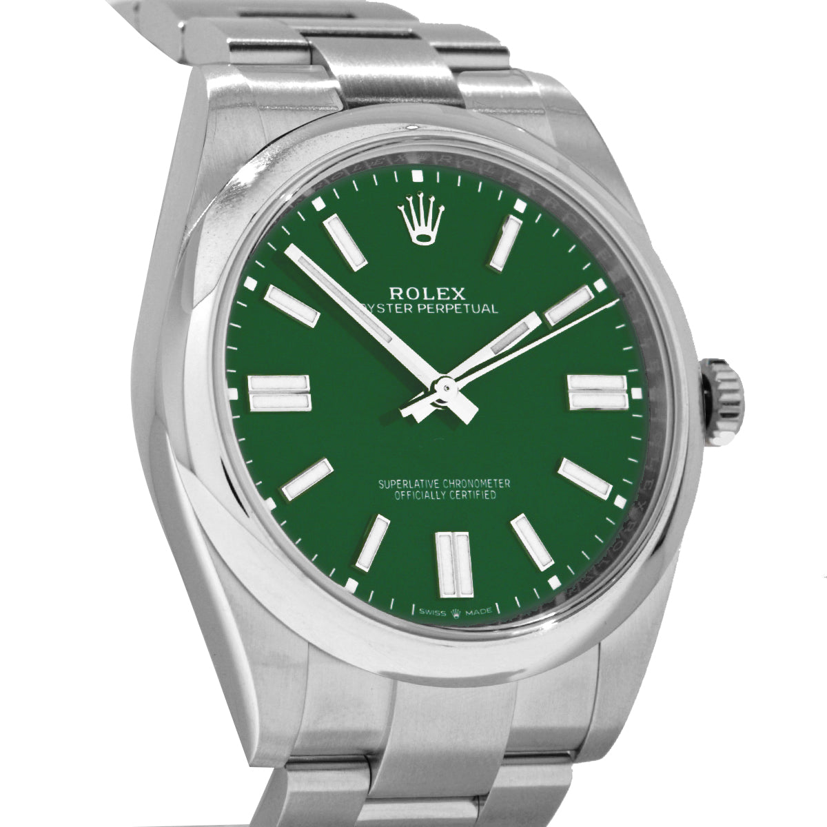 Oyster Perpetual 41 124300 Green