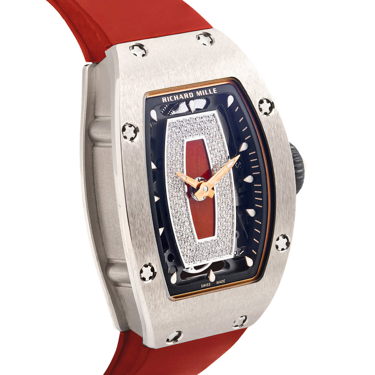 RM07-01 Plain White Gold (Red Lips)