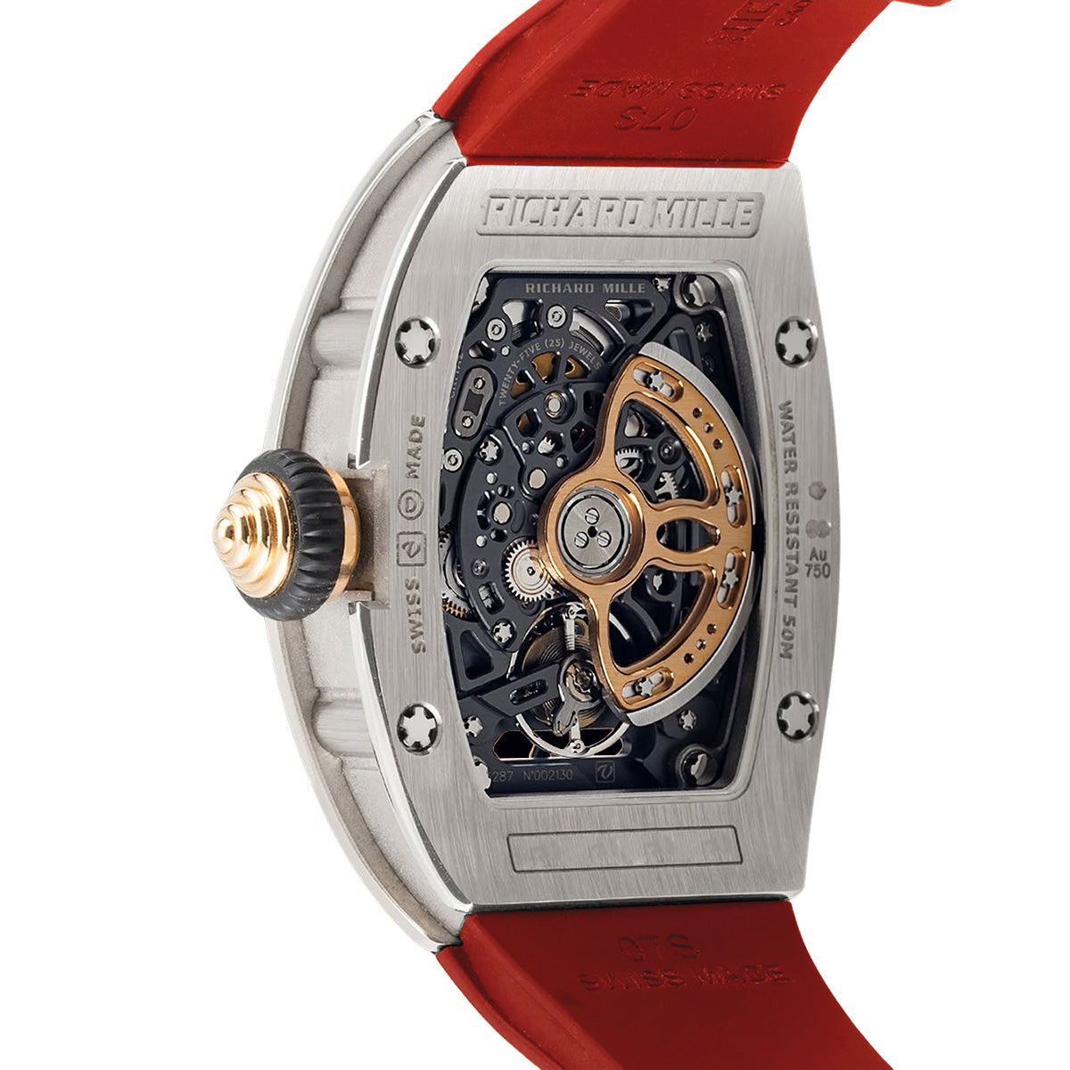 RM07-01 Plain White Gold (Red Lips)