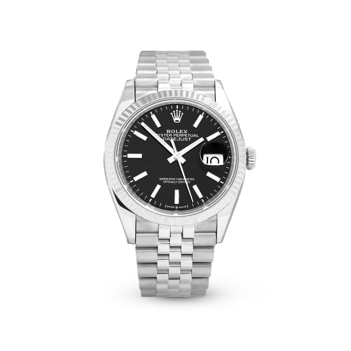 Datejust 36 126234 Black Index Jubilee