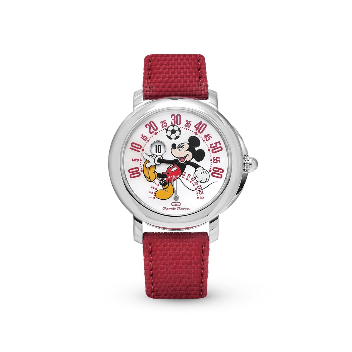 GERALD GENTA X MICKEY MOUSE 103786 White Mother of Pearl-Bulgari