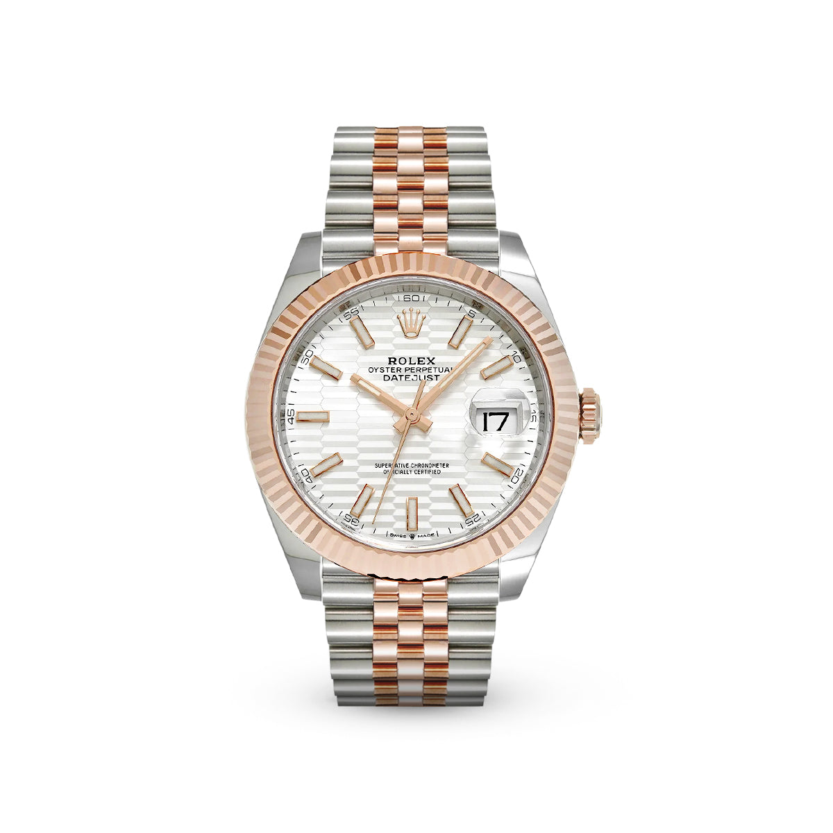 Rolex Datejust 36 126231 Silver Motif Index Jubilee Original
