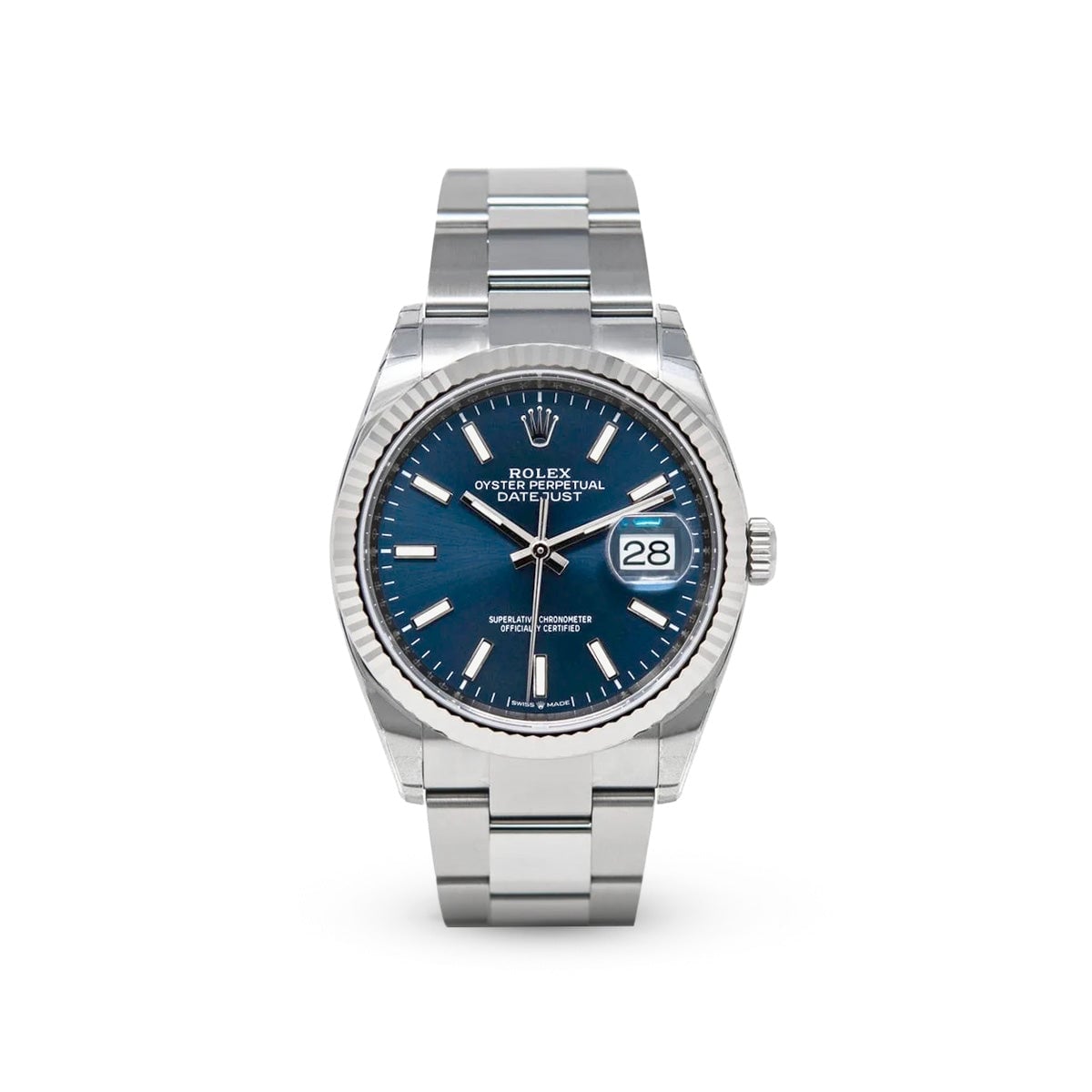 Datejust 36 126234 Blue Index Oyster-Rolex