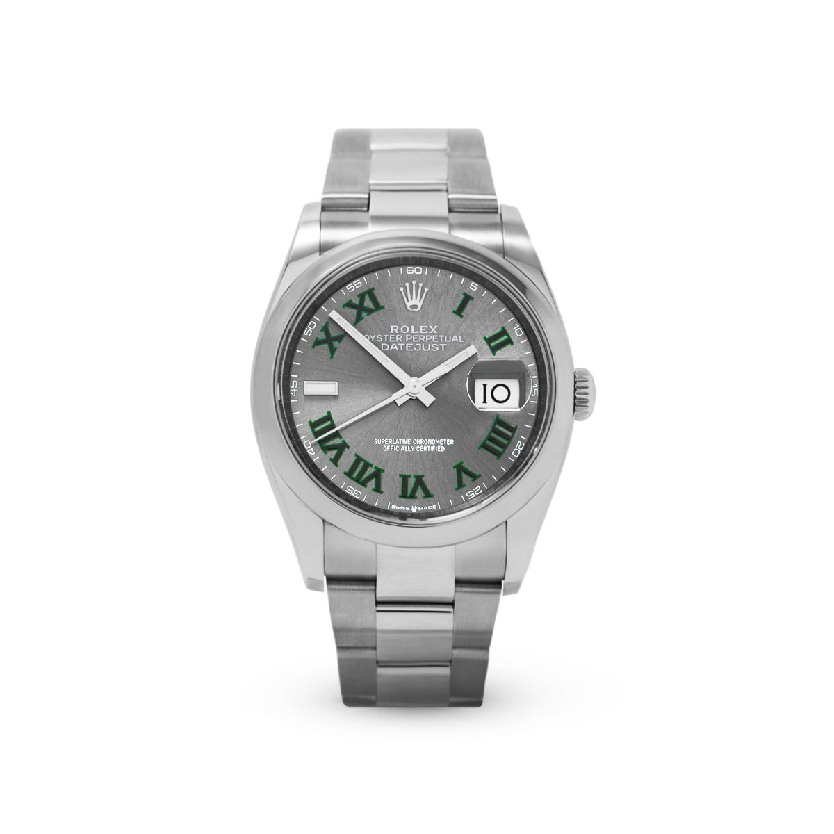 Datejust 36 126200 Wimbledon Oyster-Rolex