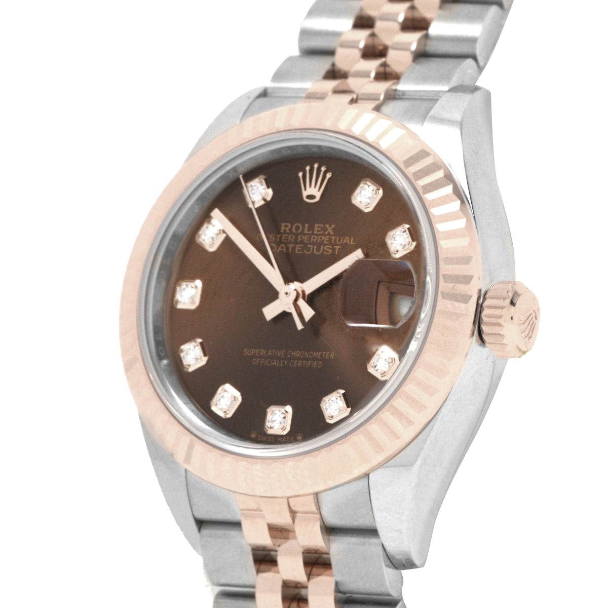 Lady Datejust 28 279171G Choco Jubilee