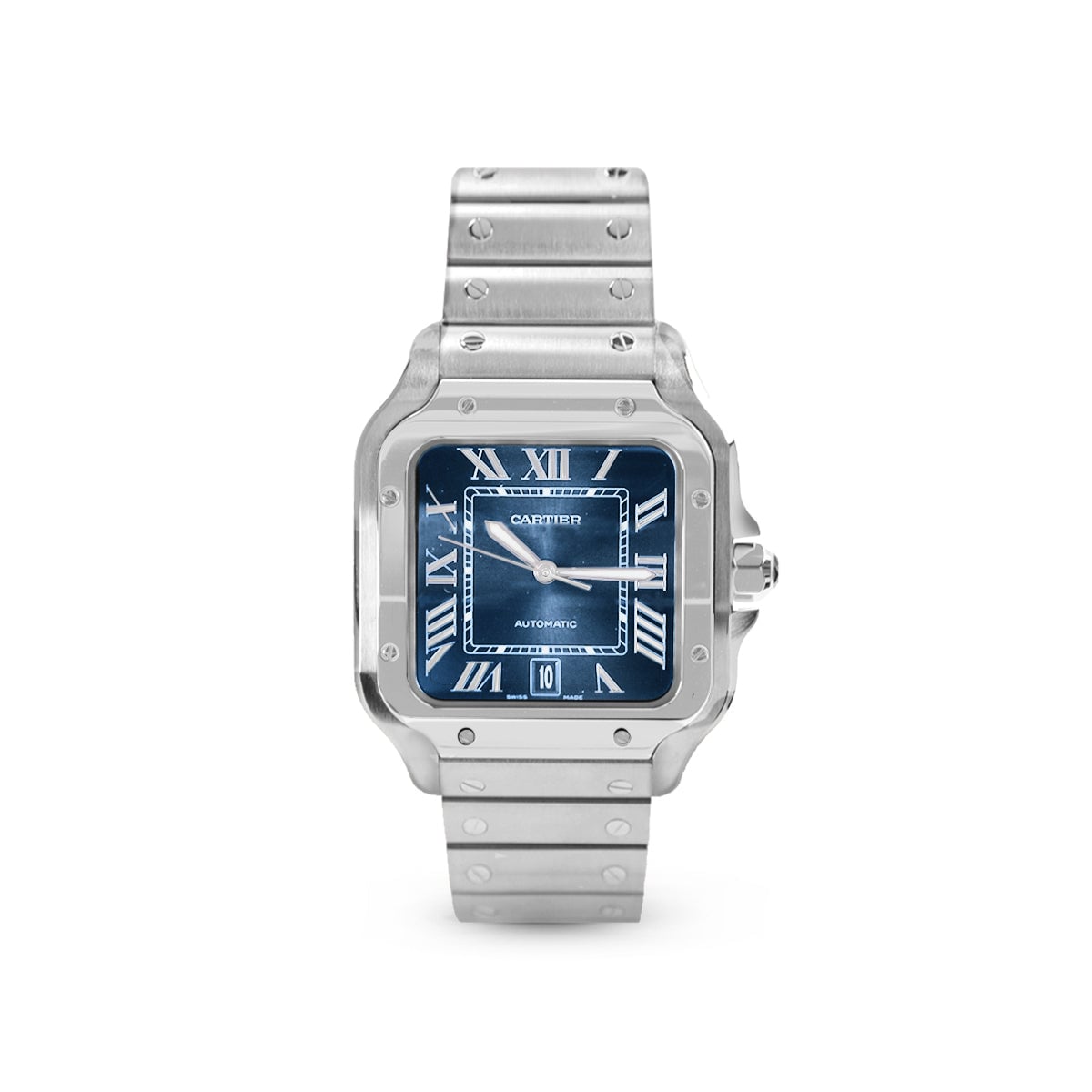 Santos Large WSSA0071 Blue-Cartier