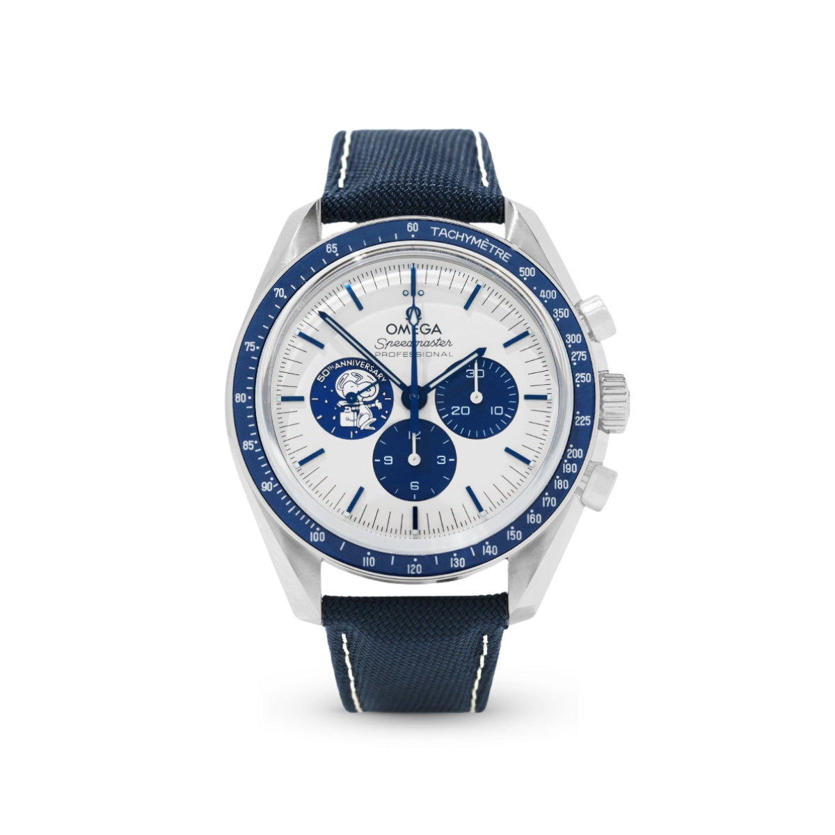 Speedmaster Anniversary 31032425002001 Snoopy Silver