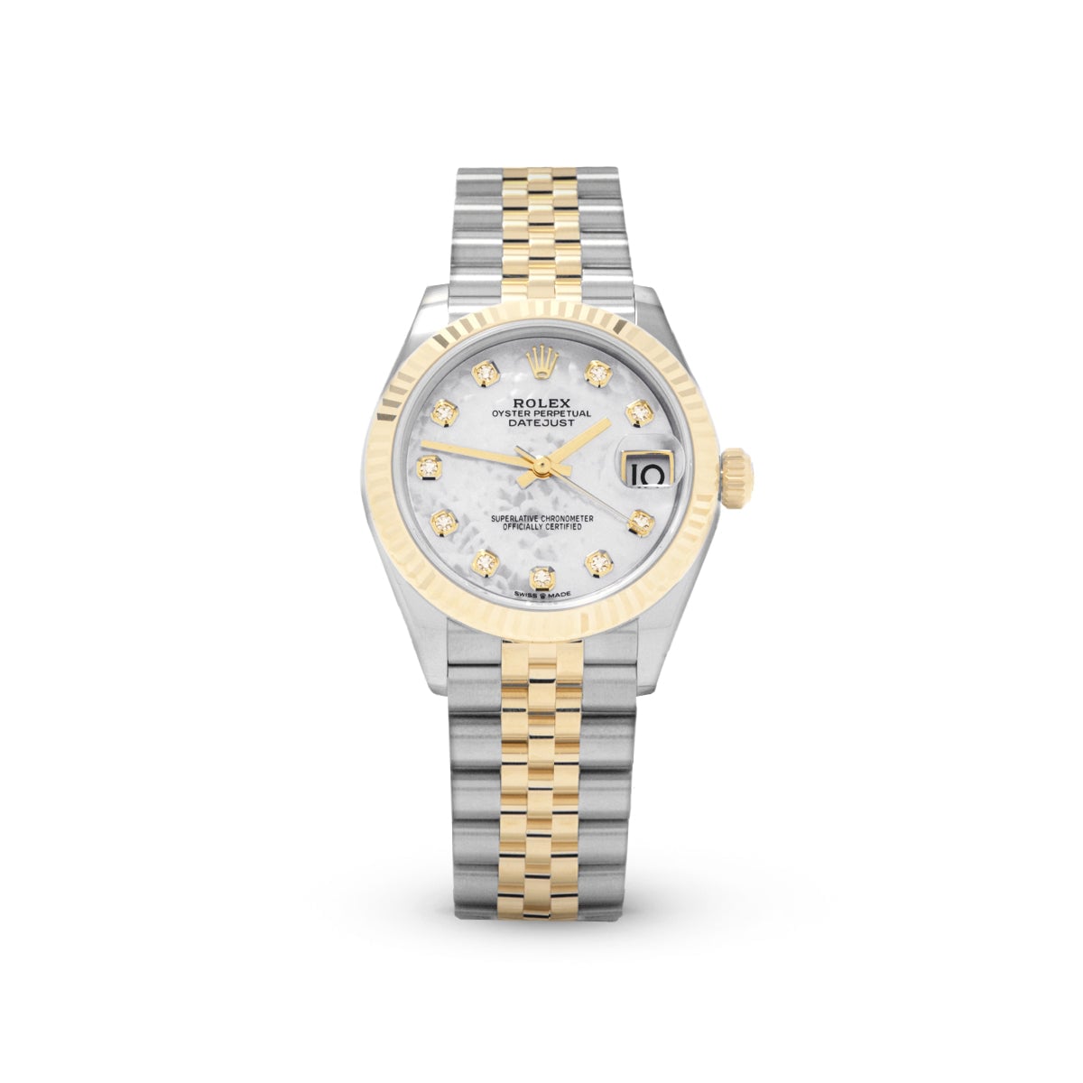 Datejust 31 278273NG White MOP Jubilee-Rolex