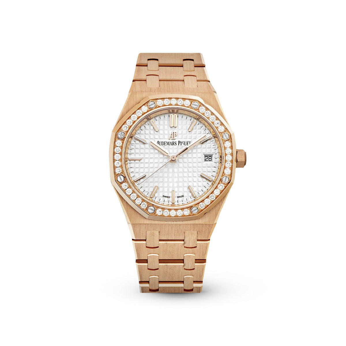 Royal Oak 34 "Grande Tapisserie" 77451OR.ZZ.1361OR.03 Silver