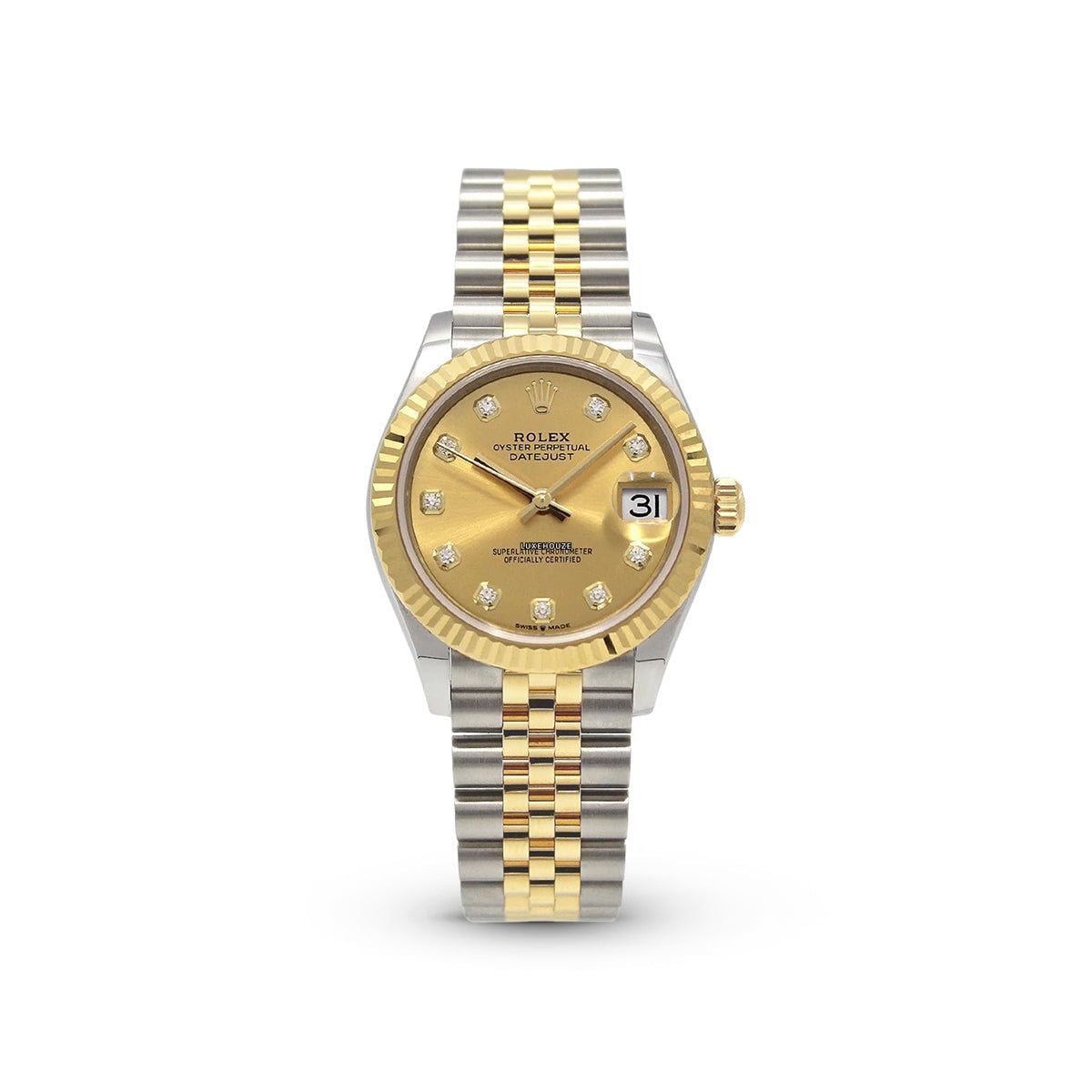 Datejust 31 278273G Champagne Jubilee-Rolex