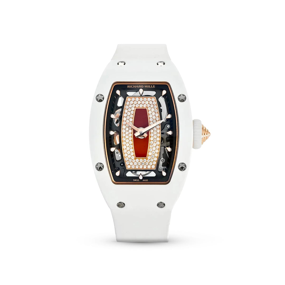 RM07-01 White Ceramic (Red Lips)-Richard Mille