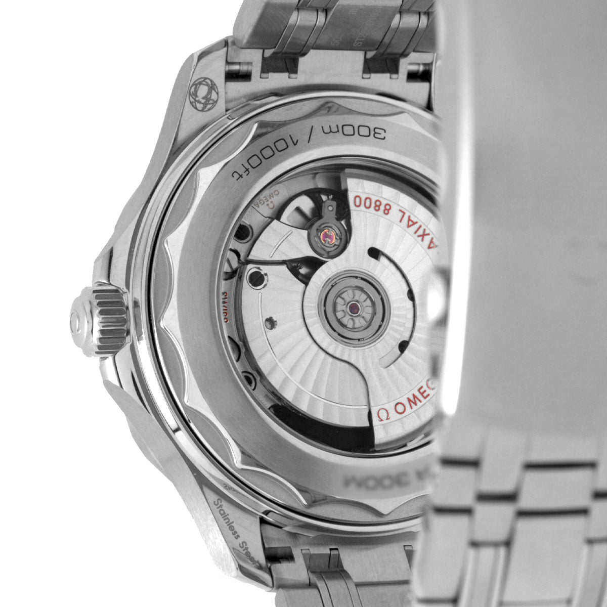 Seamaster Diver 300M 21030422004001 White Dial, Sapphire Crystal, Bracelet
