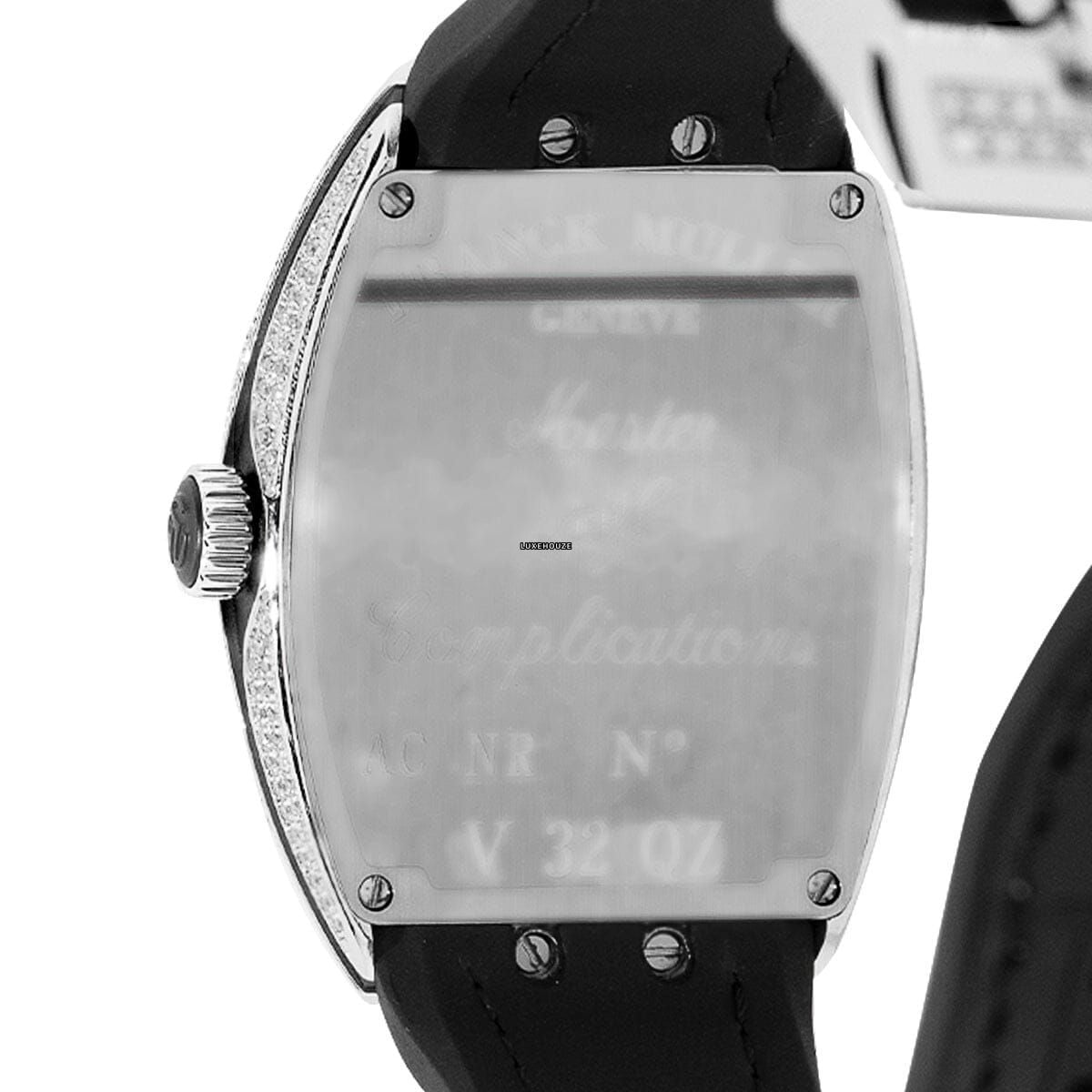 Vanguard V 32 QZ AC.NR (NR.BLC AC) (Black Dial, White Numbers, Medium Aftersetting)