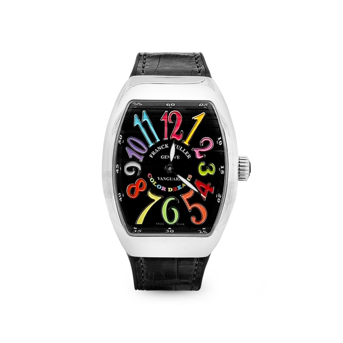 Vanguard V 32 QZ AC.NR (NR. COL DRM AC) (Black Dial, Color of Dreams)