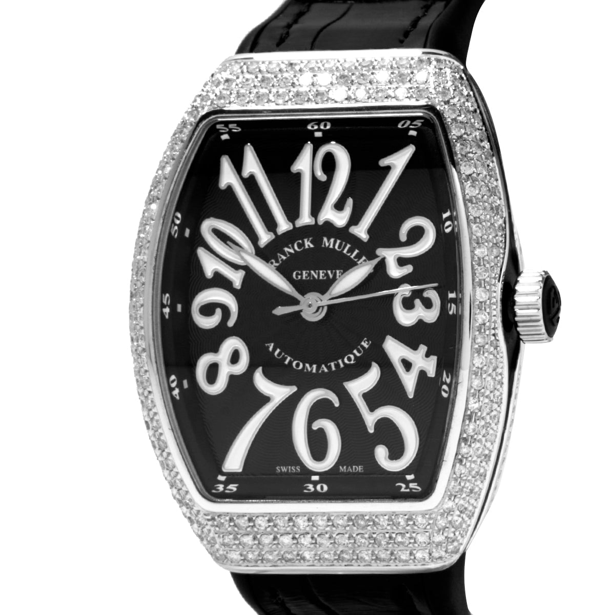 Vanguard V 32 SC AT FO AC.NR (NR.BLC AC) (Black Dial, White Numbers, Medium Aftersetting)