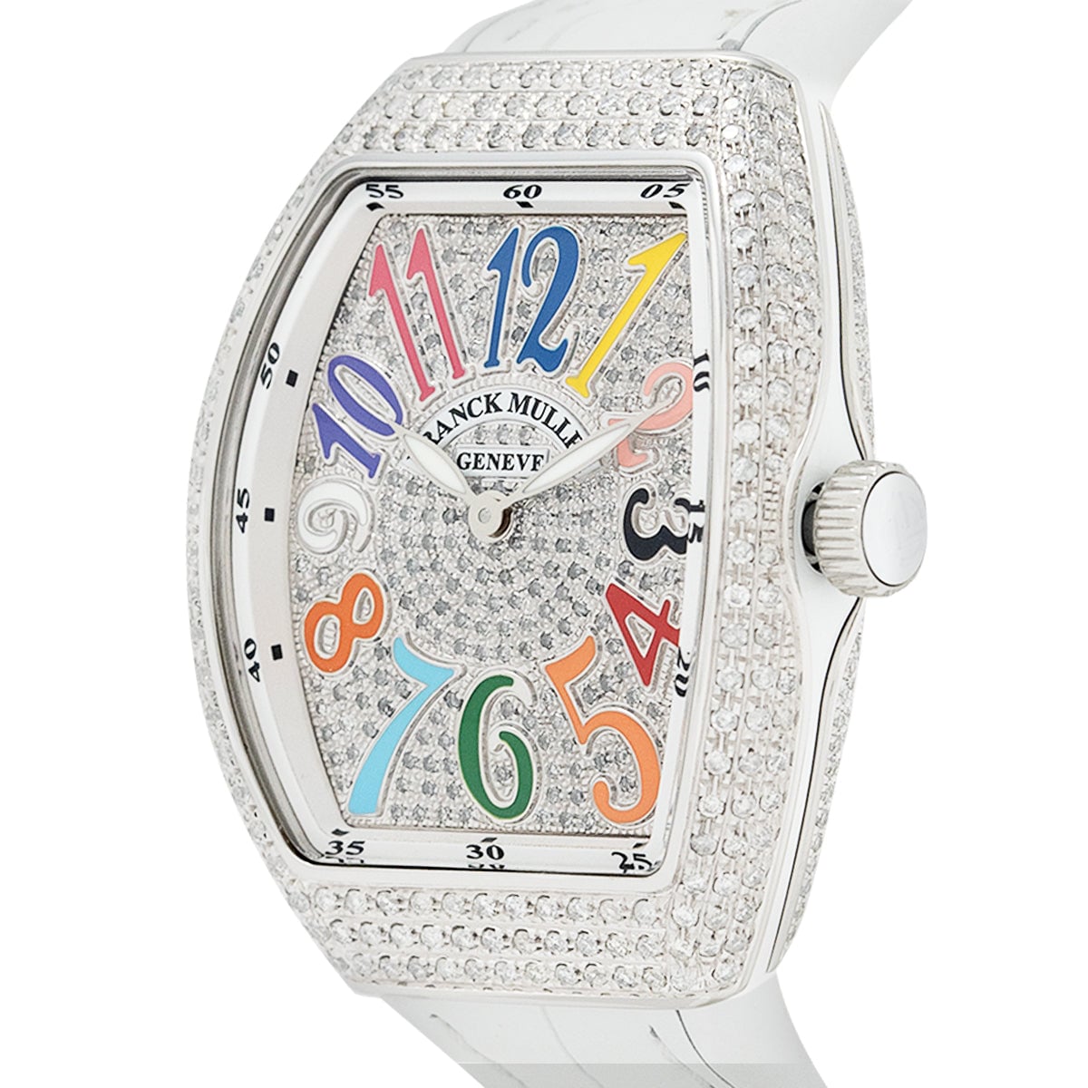 Vanguard V 32 SC AT FO AC.BLC (BLC.COL DRM AC) (White Dial, Color of Dreams, Full Aftersetting)