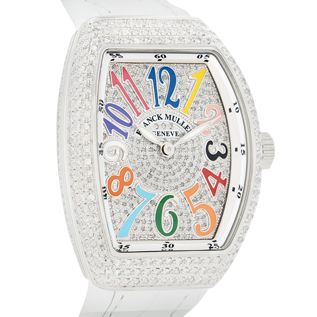 Vanguard V 32 SC AT FO AC.BLC (BLC.COL DRM AC) (White Dial, Color of Dreams, Full Aftersetting)