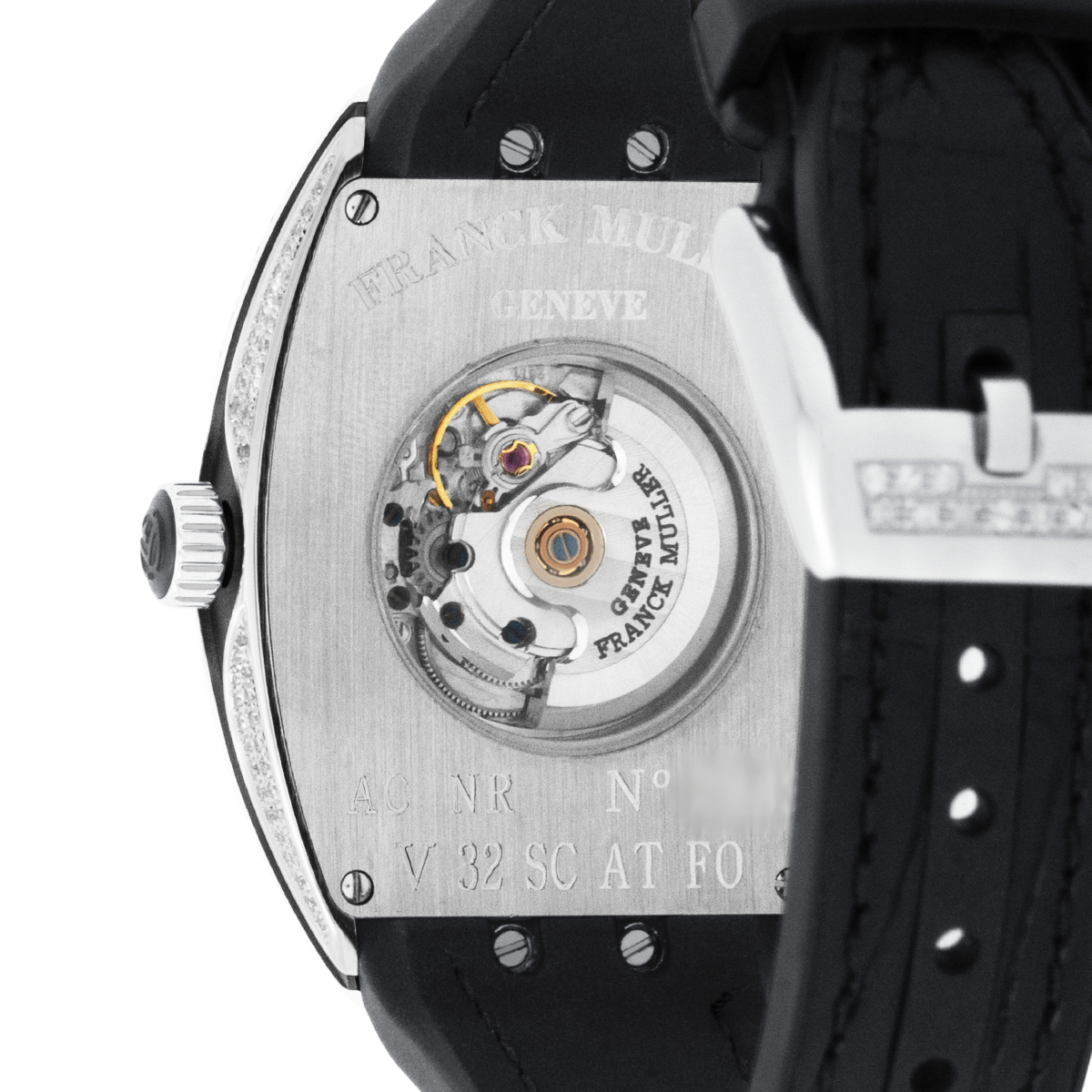 Vanguard V 32 SC AT FO AC.NR (BLC.NR AC) (White Dial, Black Numbers, Full Aftersetting)