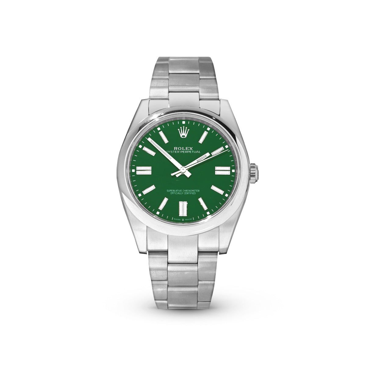 Oyster Perpetual 41 124300 Green-Rolex