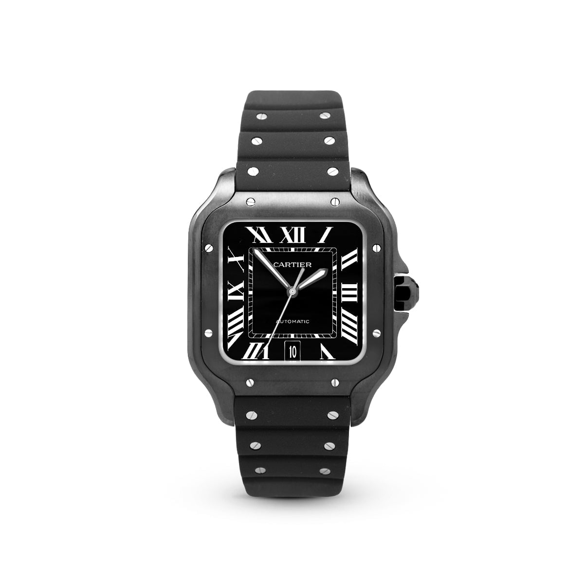 Santos Large WSSA0039 Black-Cartier