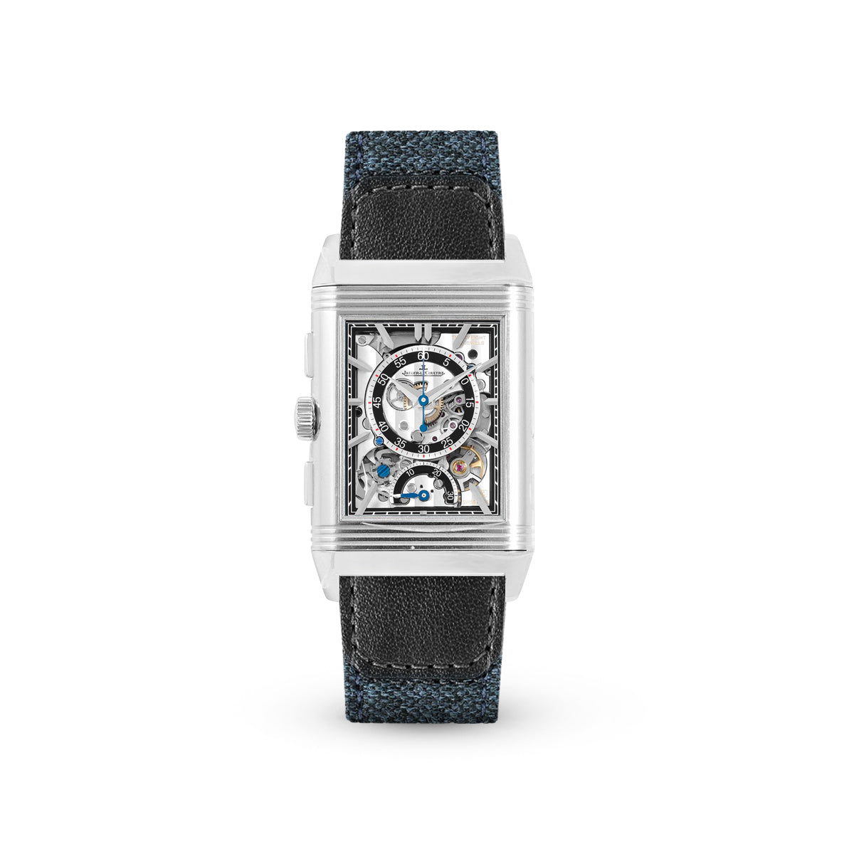 Reverso Tribute Chronograph Q389848J Blue