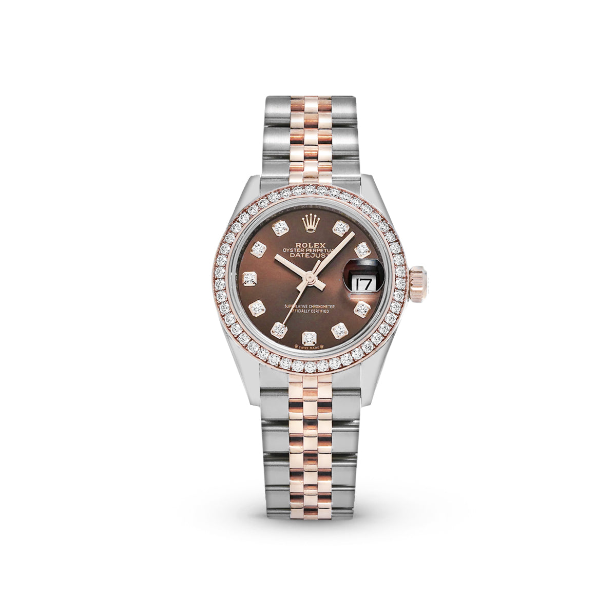 Lady Datejust 28 279381RBR Choco Jubilee-Rolex