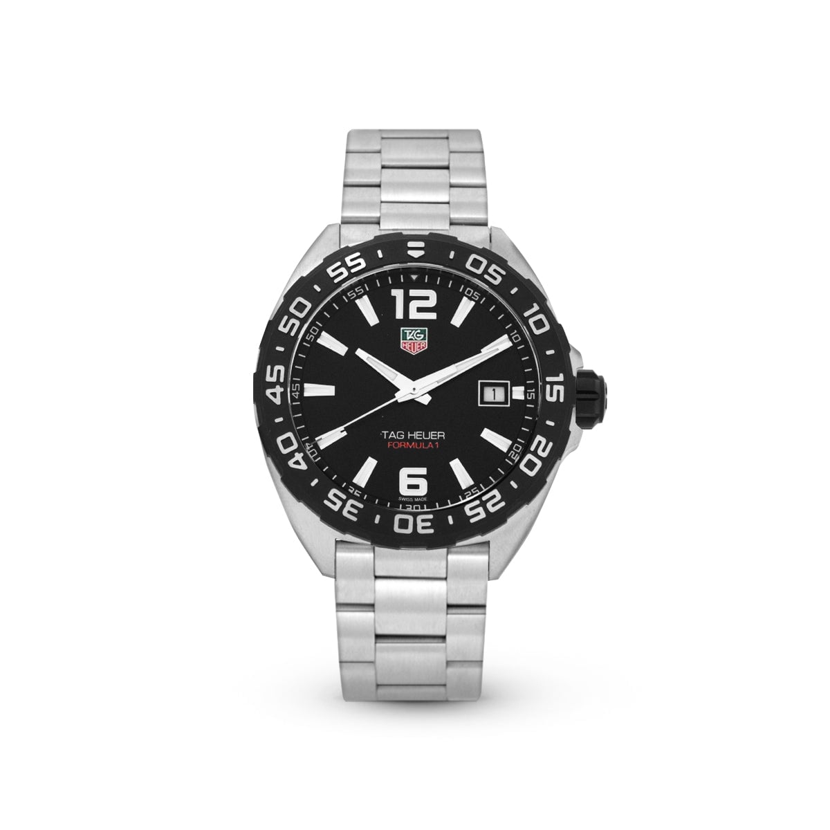 Formula 1 Date 41 WAZ1110.BA0875 Black-TAG Heuer